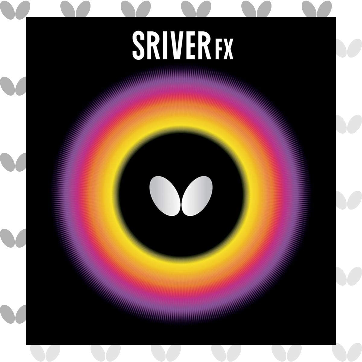 Sriver FX Table Tennis Rubber: Butterfly Sriver FX Table Tennis Rubber